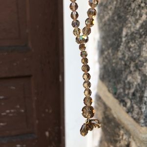 Crystal Hanging Necklace